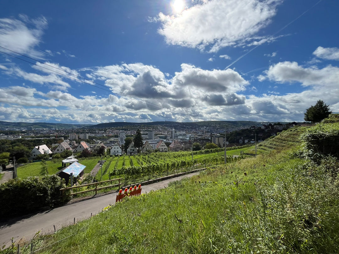Aussicht über Stuttgart